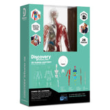Discovery™ 3D Human Anatomy 28-Piece Biology Model with Glow-in-The-Dark Human Model, Hands on Learning, Age 8+ Discovery Kids