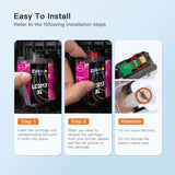 E-Z Ink Pro Compatible Ink Cartridges Replacement for Brother LC3013 LC3011 LC3013XL LC-3013 to Work with Brother MFC-J491DW MFC-J497DW MFC-J895DW MFC-J690DW (2 Black, 2 Cyan, 2 Magenta, 2 Yellow) E-Z Ink Pro