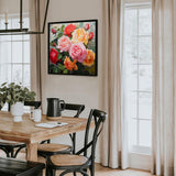 Vintage Flower Puzzles for Adults 1000 Pieces, Beautiful Rose Art Puzzles, Floral Plant Jigsaw Puzzles 1000 Pieces Spring Garden PICKFORU