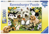 Ravensburger Happy Animal Buddies | 300-Piece Jigsaw Puzzle for Kids | Unique, Pieces | Fun & Educational Toy Ravensburger