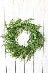 Afloral Real Touch Norfolk Pine Wreath - 24" Afloral