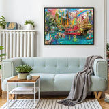 Ceaco - Sapphire Select - Disney - Aimee Stewart - Peter Pan Mermaid Lagoon -1000 Piece Jigsaw Puzzle – Challenging & Fun – Blue Core Puzzle Board – Giftable Display Box - Full Size Poster Included Buffalo Games