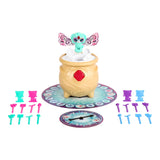 Magic Mixies Magic Potion Cauldron Game. Place The Magic Ingredients Into The Cauldron and Make The Exclusive Mixling Leap Up and Out to Win Magic Mixies