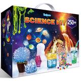 PATIFEED 250 Experiments Kits for Kids, Science S.T.E.M Projects Scientific Toys for Boys Girls Gifts Ideas Birthday Christmas, Erupting Volcano, Planet, Bouncy Ball,Chemistry Scientist Set PATIFEED