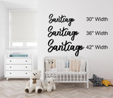 Personalized Wood Sign, Laser Cut. Select Favorite Font, Size and up to 3 Lines per Size. Live Preview. Professional Artwork