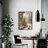 YQFCZDQ Christmas Diamond Art Kits for Adults,Winter Snow Landscape 5D Diamond Painting Kits for Adults Beginners,Birds DIY Full Round Drill Diamond Dots Gem Art Kits for Adult,Home Wall Decor 12x16in YQFCZDQ