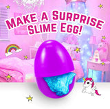 GirlZone Sparkly Unicorn Egg Surprise Slime Kit for Girls, Sensory Toys for Kids, Create Cloud Slime & Magical Unicorn Slime, Ideal Arts and Crafts Easter Gift for Kids Aged 7-12 Years Old GirlZone