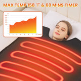 MYEYPEL Sauna Blanket for Detoxification,2025 Upgraded Portable Far Infrared Sauna Blanket for Home,Remote Control Sauna,86-158℉,20-60Minutes Timer,6 ftx3 ft MYEYPEL