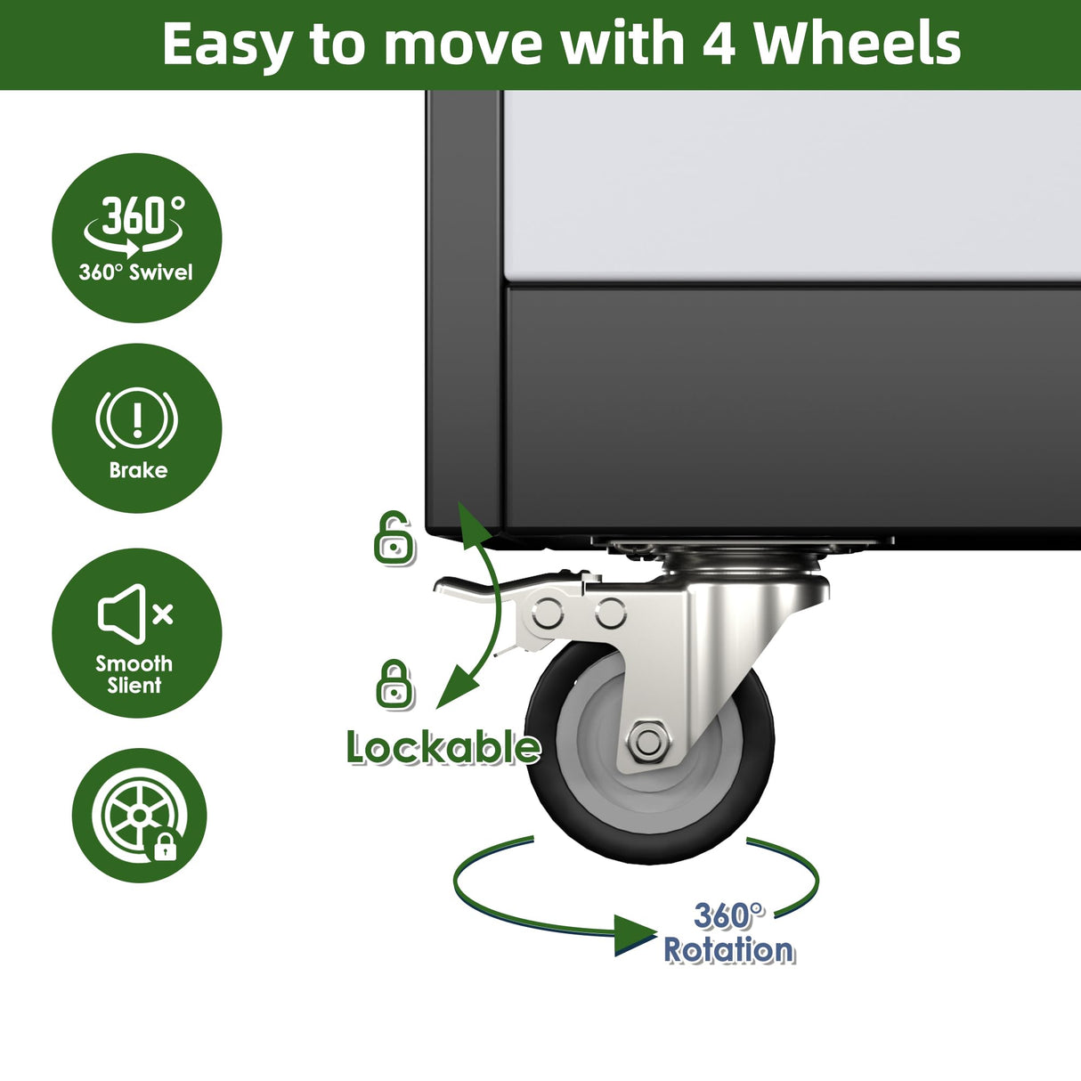 Broom Closet Storage Cabinet with Wheels and Pegboard, Metal Garage Storage Cabinet with Magnetic Doors,Adjustable Shelves for Garage Home Office,Required Assembly,Black and White,71"H×15.75"D×31.5"W Reemoon