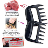 Meat Claws for Shredding. Santa's BBQ Claws. Funny Stocking Stuffers for Men Dads Grillers, Boss Boyfriend Christmas Gift Box. Barbecue Pulled Pork Shredder Funny Grill Tool Pelto Kitchen Gadget Pelto