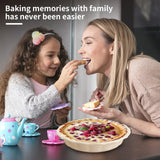 Wanbaker Silicone Pie Pans Dishes for Baking, 9inch Pie Dishes with Corrugated Edge Dishwasher Microwave Oven Safe (Beige) Wanbaker