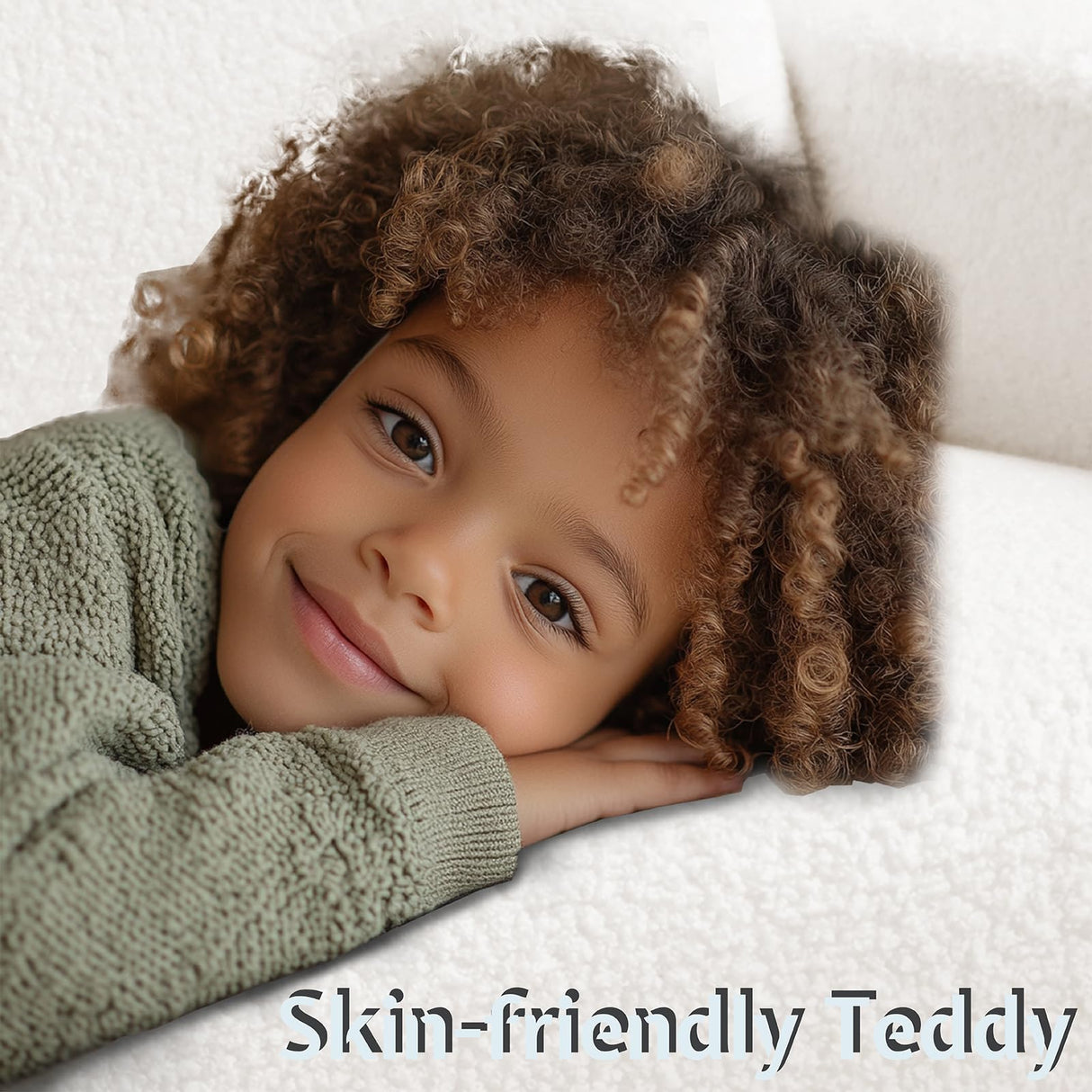 Jocisland Power Lift Recliner Chairs for Adults, Small Electric Recliners with High Back & Side Pocket for Nursery Living Room Bedroom, Comfy Upholstered Modern Nursing Single Sofa, Teddy White Jocisland