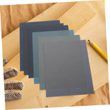 HEALSOPTHY Sandpaper Precision Grits for Wood Metal Automotive Finishing Wet Dry Abrasive for Furniture Wood Turning Projects Per Pack HEALSOPTHY