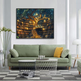 ARPADAMO Diamond Art Kits for Adults,5D Tree of Life Diamond Painting DIY Book Diamond Art Diamond Painting Kits for Adult,Round Full Drill Diamonds, Diamond Art Kits for Home Decor-12x16inch ARPADAMO