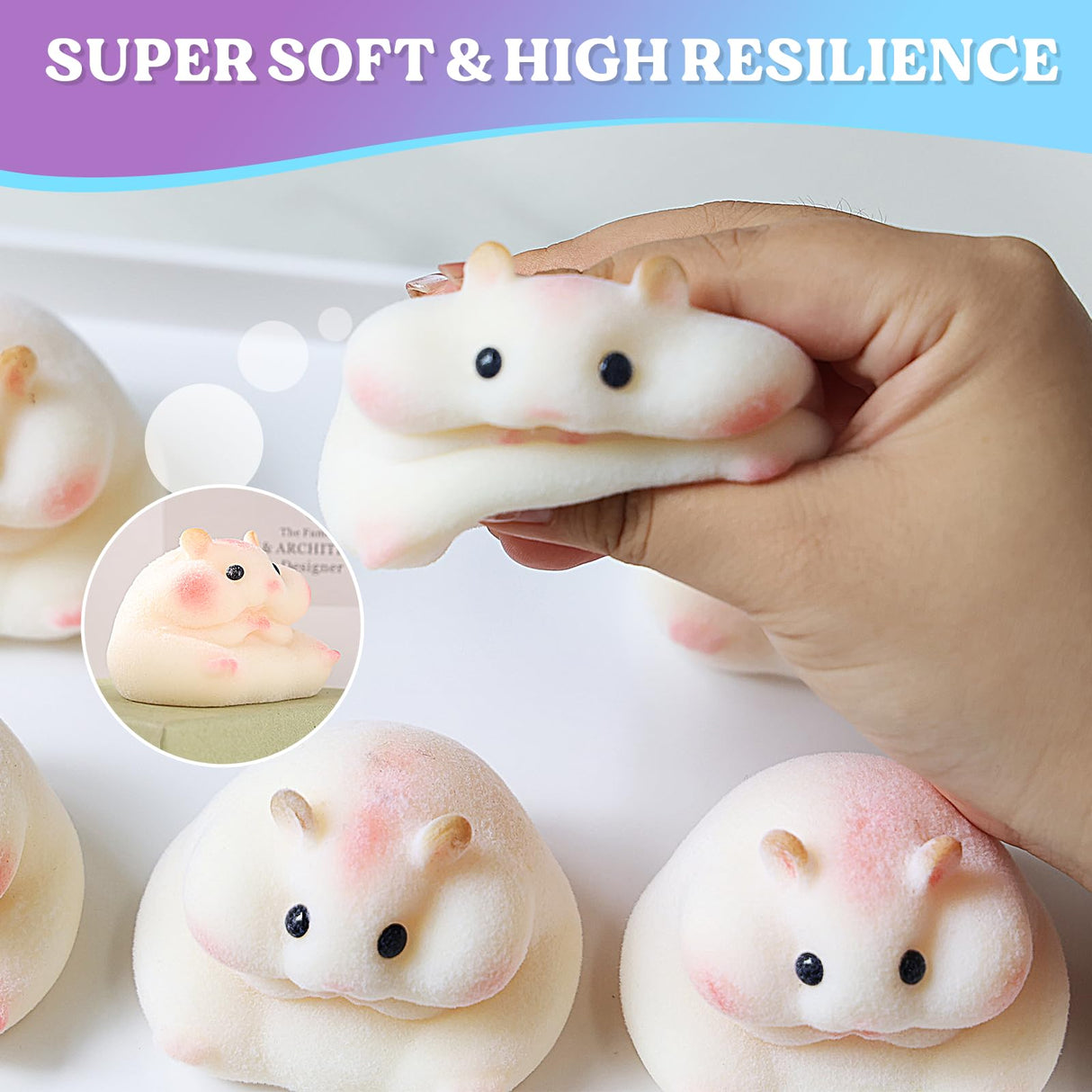 LET'S RESIN Liquid Silicone for Squishy Maker, 140oz Super Soft Flex Rubber for Taba Squishy, Molding Cat's Paw, DIY Decompression Gift LET'S RESIN
