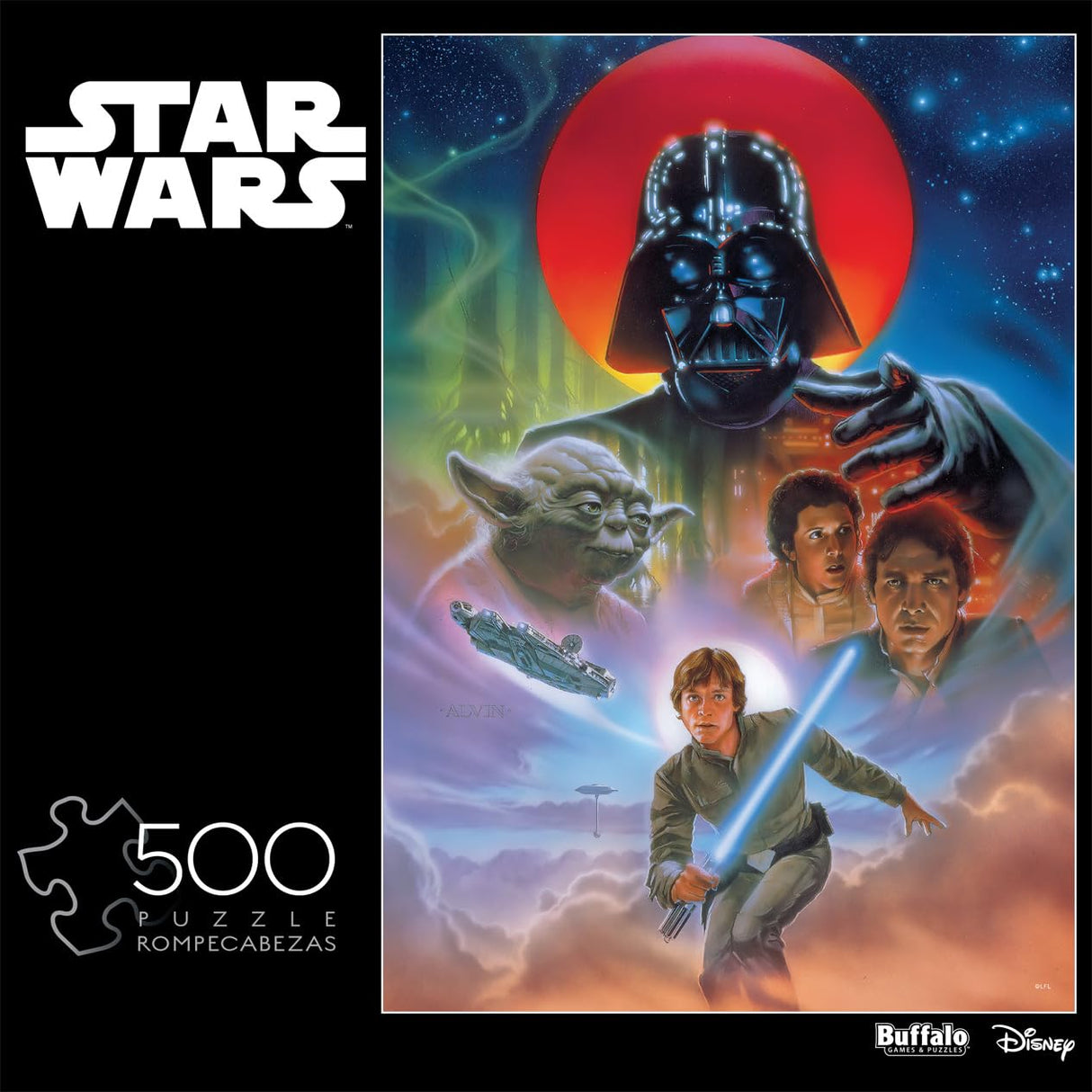 Buffalo Games - Star Wars - There is No Escape - 500 Piece Jigsaw Puzzle for Adults -Challenging Puzzle Perfect for Game Nights - Finished Size is 21.25 x 15.00 Buffalo Games
