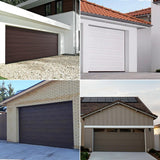 VUAOHIY Universal Garage Door Bottom Threshold Seal Rubber Strip with Adhesives, DIY Weatherproof Weather Stripping Replacement (10FT, Gray) VUAOHIY