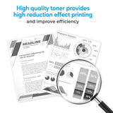 AOLIBE 85A CE285A Compatible Black Toner Cartridge Replacement for HP CE285A 85A Toner Cartridge Use for P1102w P1102 P1109W M1217nfw M1212 M1212nf M1217 Pro Printer [2-Pack] AOLIBE