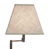 Leick Home 10028 Mission Lamp Table, Made with Solid Wood, End Table for Living Room, Bedroom, and Home Office, Medium Oak Finish Leick Home