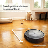 iRobot Roomba Combo j5+ Self-Emptying Robot Vacuum & Mop – Identifies and Avoids Obstacles Like Pet Waste & Cords, Empties Itself for 60 Days, Clean by Room with Smart Mapping, Works with Alexa iRobot