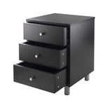Winsome Daniel Night Stand, Black Winsome