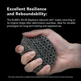 Phrozen Engineering Series 3D Printers Resin [EL400], Ultra-High Elasticity, Low Shrinkage, Non-Brittle 405nm DLP LCD UV-Curing Photopolymer Resin for LCD/DLP/SLA Printers (Gray, 1KG) phrozen