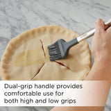 All-Clad Specialty Silicone Kitchen Gadgets Pastry Brush Kitchen Tools, Kitchen Hacks Silver All-Clad