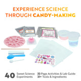Playz Edible Candy Making Science Kit for Kids Ages 8-12 Years Old - Food Science Chemistry Kid Science Kit with 40 Experiments to Make Your Own Chocolates, Educational Science Kits for Boy & Girls Playz