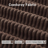 NNQ Compressed Sofa - Convertible Sofa Bed, Corduroy Compression Boneless Couch in a Box, Comfy Modular Foldable Floor Sleeper Sofa for Bedroom, Living Room (Corduroy Fabric, Brown) NNQ