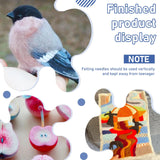 Mayboos Felting Kit - 6"x6" Felting Pad & Tools with Needles, Finger Guards, Wooden Handle Scissor, Bag for Beginner & Professional DIY Mayboos