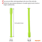 MILIVIXAY 12pcs Candle Wick Placing Tubes Wick Centering Tool for Candle Making. MILIVIXAY