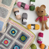 [ Set of 2 Skeins ] SMC Catania Originals 100% Mercerized Cotton Yarn, Total 3.52 Oz. Each 1.76 Oz (50g) / 136 Yrds (125 m) Amigurumi Yarn Fine-Sport 2 (130 Cream) Generic