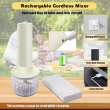 Hand Mixer Electric Handheld, Electirc Whisk, Handheld Mixer Electric, Hand Held Mixers, Cordless Hand Mixer, Mini Mixer, Whisk for Cooking, Rechargeable Handmixer and Whisker, 4-Speed,10Oz PowCube