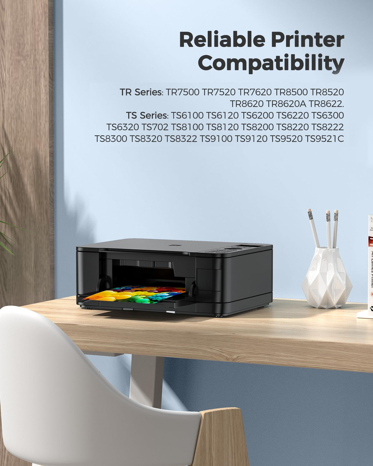 PGI-280XXL/CLI-281XXL Compatible Ink Cartridge Replacement for Canon Ink 280 and 281 Cartridge High Yield Use to PIXMA TR7520 TR8520 TR8500 TR8600 TR8620 TS6120 TS6220 TS9120 (5 Value Pack) DYEYOY