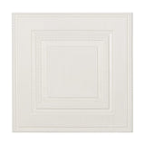 Ceiling Tiles, 16 Pack, Covered 21 Sq.Ft, Glue-up Ceiling Tiles Foam, Ceiling Tiles Peel and Stick, Easy to Install for Ceiling and Wall, Plain White（13.8 x 13.8 inch） Dureidos