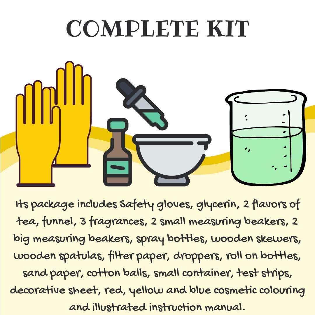 STEM Learner | My Perfume Making Lab Learning & Educational DIY Activity Toy Kit, for Ages 6+ of Boys and Girls, DIY Fun with Fragrance Experiments Mighty Mojo