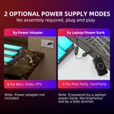 2 Pack LED Lighted Liquor Bottle Display Shelf, 3 Tier 32 Inch Liquor Shelves, RGB Acrylic bar Shelf with RF & App Control, 7 Colors, Music Sync, Timer, Whiskey Rack Stand for Home Bar, KTV, Party Aisthtea