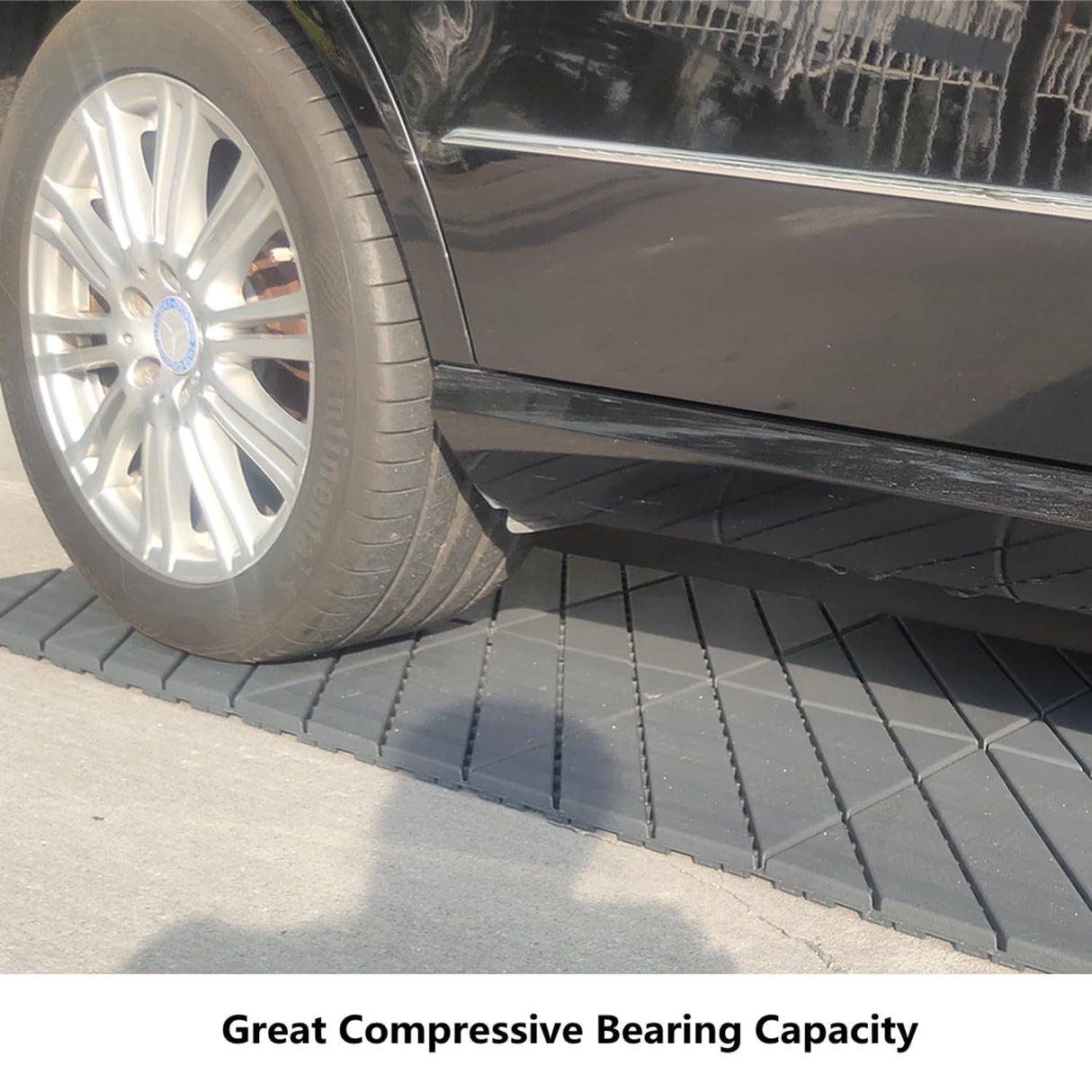 Waterproof Plastic Interlocking Deck Tiles, 9-Pack, 12"x12" | All-Weather Outdoor Flooring for Porch, Poolside, Balcony, Backyard (12''*12'', A-Darkgrey, 9) YWSHUF