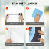 Art Acoustic Panels, Self-adhesive Decorative Sound Absorbing Wall Art, 48 X 32 Inches Soundproof Wall Panels, Noise Reducing for Recording Studio, Home 6 Pack, Planet Sonic Acoustics