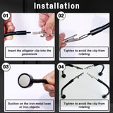 2 Pack Magnetic Helping Hands Soldering,Flexible Gooseneck Metal Arms for Automobile Electronics Soldering jewelry, Painting Art Crafts Hobby with Adjustable Alligator Clips Beclumas