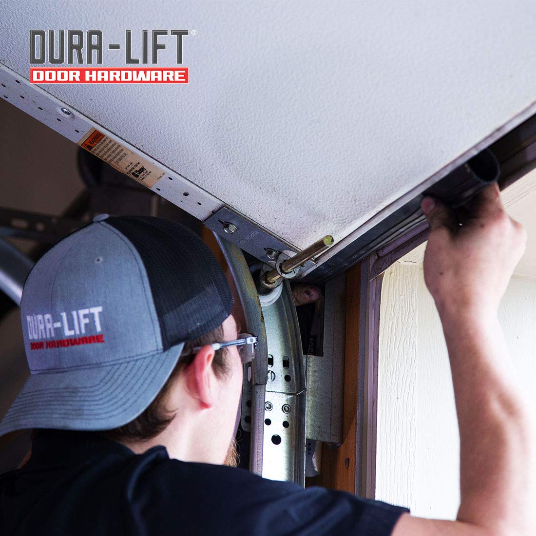 DURA-LIFT Garage Door Double-T Rubber Weather Seal 16' Wide Doors DURA-LIFT