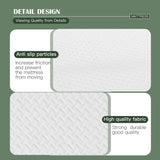 Base Foam Mattress 8 inch Mattress, CertiPUR-US Certified,Breathable Bed Mattress for Cooler Sleep Supportive & Pressure Relief,Removable Soft Cover,White Twin PayLessHere