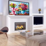 Jigsaw Puzzles 1000 Pieces for Adults Spring Flowers, Colorful Flowers Jigsaw Puzzles, Plants Tulip Rose Daisy Challenging Funny Puzzles for Friends Family Activity Game Nights RECHIATO