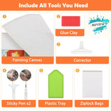 KEYIFA Sports Car Diamond Art Kits for Adults, DIY Diamond Painting Pickup Truck, Round Full Drill, 5D Barn Diamonds Dots Mosaic Painting, Gem Arts Craft for Home Wall Decor Gifts, 30x40cm KEYIFA