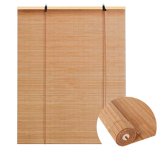 Bamboo Blinds，Bamboo Curtains，Bamboo Window Shades，Bamboo Blinds for Window Outdoor，Natural Bamboo, Beautiful and Practical, Shade/Decoration/Indoor/Outdoor/Various Sizes