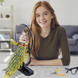 Piececool 3D Puzzles for Adults, Gorgeous Peacock 3D Metal Model Building Kits, Challenging Brain Teaser 3D Puzzles DIY Assembling Crafts Kit Creative Gfits Home Decor Piececool