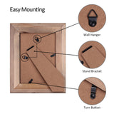 Robhomily Reclaimed Barnwood 8x10 Picture Frame,Farmhouse Rustic Distressed Wood Photo Frame, 100% Reclaimed Natural Barn Wood with Real Glass, Wall &Tabletop Frame for Home Decor. Robhomily