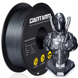 GIANTARM Silver PETG 3D Printer Filament Toughness Enhanced 1kg (2.2lbs), 1.75mm Dimensional Accuracy +/-0.03mm, 1080 Feet（330m/Roll, Vacuum Package, Fit for Most 3D FDM Printer GIANTARM