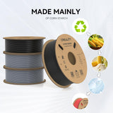 Creality Hyper PLA Filament 1.75mm, 30-600mm/s High Speed 3D Printer Filament, Dimensional Accuracy +/-0.02mm, Fit Most FDM 3D Printers, 4 Pack 1kg Spool(2.2lbs), Black & Grey Creality
