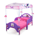 Delta Children's Products Minnie Mouse Canopy Toddler Bed,Purple Delta Children